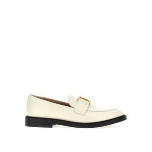 Chloe NIB Marcie Leather Loafer in Ivory Size 40